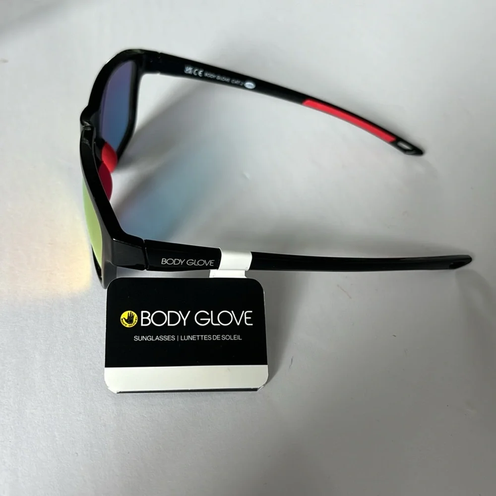 Body Glove Sunglasses Black Frame Style 10267627 100% UVA-UVB Lens Protection